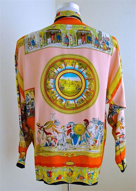 versace shirt dames vintage|vintage Versace men's shirts.